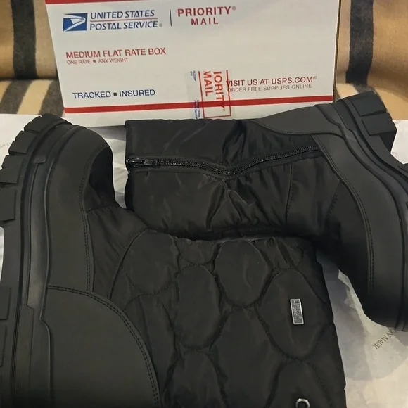 Cortina Black Deltex Technology Boots SZ 40 NWOT - Picture 8 of 8